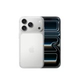Apple iPhone 17 Pro 256 GB: 15.93 cm (6.3″) Display with Promotion up to 120Hz, A19 Pro Chip, Breakthrough Battery Life, Pro Fusion Camera System with Center Stage Front Camera; Silver