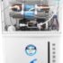 AGEasy (Max Group) Nebulizer Low Sound Compartment Nebulization Machine, Child & Adult Mask,(Blue & White)