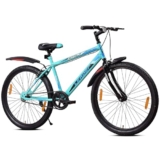 Leader Scout MTB 26T Bike Without Gear Single Speed for Men – SEA Green Black, Ideal for 10 + Years,Mountain Bike,Unisex,Rigid,18 inches