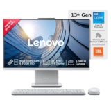 Lenovo IdeaCentre AIO Intel Core i5-13420H 24″ FHD (16GB RAM/512GB SSD/Win11/Microsoft 365 Basic + Office Home 2024/3Wx2 Harman/Wireless EOS Keyboard & Mouse,Grey), F0HN00PHIN All-in-One Desktop