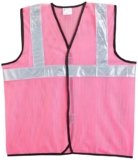 Safety Jacket Reflective High Visibility use For Airport, Construction, Emergency, Landscaping, Paving,Traffic, Sanitation, Security Guard, Engineering jacket,60GSM Mesh, AK-605 (PACK OF 25)