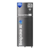Samsung 467 L, 3 Star, Convertible 5-in-1, Digital Inverter, Frost Free Double Door, Bespoke AI WiFi Refrigerator (RT80H51C3KHL, Luxe Black, 2026 Model)