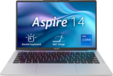 Acer Aspire 14 Office 2024 + M365 Basic Intel Core i7 13th Gen 13620H – (16 GB/512 GB SSD/Windows 11 Home) AS14H-53 Thin and Light Laptop(14 Inch, Pure Silver, 1.44 Kg, With MS Office)