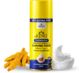 VETONI ICE KING Turmeric Shaving Foam for Men 400ml | Smooth & Natural Grooming(400 ml)