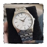 Affordable Men’s Wrist Watch Under 499 | Men Watch | Classic Round Dial | Quartz Movement | Stainless Steel Belt | Lightweight & Durable Design | Analog Display | Adjustable Lock |Trendy Party & Office Wear (WHITE)