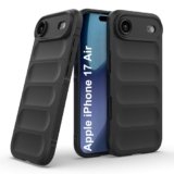 amazon basics Back Case Cover for iPhone 17 Air | Compatible for iPhone 17 Air Back Cover | Liquid Silicon Magic Case with Camera Protection | Black