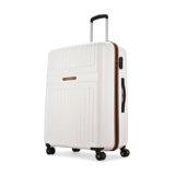 Aristocrat Atlas Medium Polycarbonate Hard Case 8-Wheel Trolley Bag, White