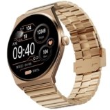 Fire-Boltt Phoenix Nova Smartwatch 1.43” Slim Super AMOLED Display, 466×466 Pixel Always-On Display, Bluetooth Calling, Health Tracker for Men & Women Imperial Gold