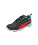 PUMA Mens Zenith V1 Asphalt-Red Blast-Aquifer Sneaker – 10 UK (39783101)