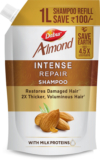 Dabur Almond Intense Repair Refill Pack | Nourished & Smooth hair | Almond protein(1000 ml)
