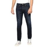 Pepe Jeans Men’s Mid Rise Slim Fit Jeans, Blue, 36