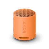 Sony SRS-XB100 Wireless Bluetooth Portable Lightweight Super-Compact Travel Speaker, Extra-Durable IP67 Waterproof & Dustproof, 16 Hrs Batt, Versatile Strap, Extra Bass & Hands-Free Calling-Orange