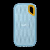 SanDisk E61 2 TB External Solid State Drive (SSD) 1050 MB/s, USB 3.2, 3mtr Drop Protection, Compatible with PC and Mac(Sky Blue)