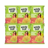 WickedGud Nourishing Masala Instant Noodles, Pack of (69 gm x 6)| Healthy Noodles | Whole Wheat | Whole Wheat | No Maida | No Palm Oil | No Added MSG |Source of Protein | High Fibre | Cholesterol Free