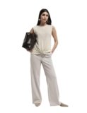 Marks & Spencer Linen Rich Draped Vest Top