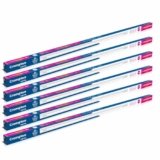 Crompton Laser Ray Maxx Pro 30W LED Batten | Energy Efficient Batten for Home | Warm White | Pack of 6