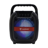 NUBWO NS63 Wireless Bluetooth Portable Speaker with Supporting Carry Handle/TWS/USB/Micro SD/TF Card/AUX/MIC/FM/Call Function/Karaoke/Party Speaker-(Black/RED)