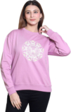 First Sleep Full Sleeve Printed Women Sweatshirt