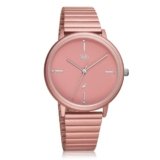 Fastrack Vyb Bliss Quartz Analog Pink Dial Pink Stainless Steel Strap Watch for Girls – FV60021KM04W