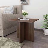 Home Centre Clary – Brown Solid Engineered Wood Side Table