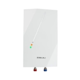 Bajaj Skive 5 Litre Instant Water Heater for home | High Grade SS Tank | Multiple Safety System | Suitable for High Rise | Shock Resistant | Rust Proof Outer | 5-Year* Tank Warranty by Bajaj 【White】