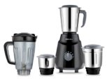 Bajaj Rex Ninja Series 4 Jar 500W Mixer Grinder | DuraCut Blades | 2-In-1 Function Blade In Dry Jar | 2 Yrs Warranty 【Black/Grey】