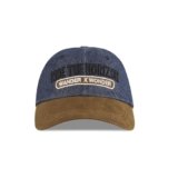 Hero MotoCorp Unisex Ride The Horizon Denim Suede Cap, Free Size,Blue