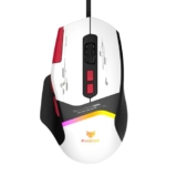 EvoFox Blaze 2 Wired Gaming Mouse | High Performance 1000Hz Polling Rate, Upto 12,800 DPI, RGB Lighting, 8 Programmable Buttons, Software Support with On-Board Memory, Durable Huano Switches