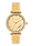 French Connection Spring-Summer 2021 Analog Gold Dial Women’s Watch-FCP26GM