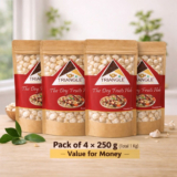 triangle Makhana, Fox Nuts (Phool Makhana), 1 Kgs | Small Medium Mix| Lotus Seeds Fox Nut(4 x 250 g)