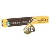 Starbucks By Nespresso Creamy Vanilla Flavoured Coffee Blonde 10 Pods, 51G, Capsule – 0.07 Kg