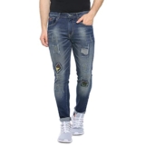 Campus Sutra Men’s Regular Jeans (CT21JN_SHDAP_M_PLN_DBU_36_Dark Blue