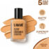 Lakme Peach Milk Sunscreen Moisturiser SPF 50 PA with 2% Pro-Ceramides Peptides LAKME Ultimate Glam Chrome Nail Paint, Rust 6ml