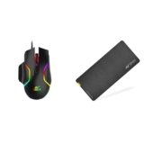 Ant Esports GM320 RGB Optical Wired Gaming Mouse | 8 Programmable Buttons | 12800 DPI I Ergonomic De