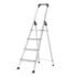 Aristocrat Atlas Set of 3 (Cabin+Medium+Large) Hard Case Trolley Bags, White