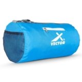 Vector X Attacker Multipurpose 17 L Polyester Sports & Travel Duffle Bag with Adjustable Shoulder Strap | Gym Kit for Men & Women | Exercise and Fitness | Blue| Capacity – 17 liters