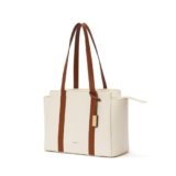 MOKOBARA Sunflower Tote 18L Laptop Bag 14 Inch Office Travel Handbag Beige