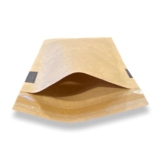 SECUREMENT® Plain Paper Courier Bags/EcoFriendly Packaging/Recyclable Paper Bags/Paper Packing Bag/Paper Pouch/Water Resistent (80 GSM) With Permanent Self Adhesive Seal Tape (PB1-6.5×8, 1000)