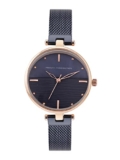 French Connection Women’s Cherie Analog Watch Blue Strap-FCN00030E