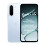 OnePlus N6x | 4GB+64GB | Ice Blue | 7000mAh Battery | Power for Days | 36-Months Smoothness | Smooth 120Hz Display | Largest 5300mm2 Cooling System | Military-Grade Durability