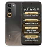 realme 16x 5G Smartphone 6+128GB Brown
