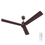 Bajaj Classico Sleek 5S 1200MM(48) BLDC Ceiling Fan with Remote|BEE 5 Star Rated Energy Efficient|Saves upto 57% on electricity bills|Sleek Compact Design|High Air Delivery|2Yr Warranty|Red Walnut