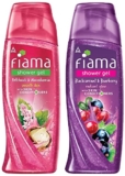 Fiama Shower Gel Patchouli & Macadamia And Blackcurrant & Bearberry Body Wash With Skin Conditioners, 250 Ml Bottle (Pack Of 2)