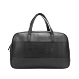 Police Black Soft Duffle Bag for Men and Women(Unisex) 1 Main Compartment||1 Front Zip Pocket