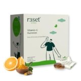 R3SET Vitamin C Gummies for Immunity & Skin Health & Glow – 30 Days