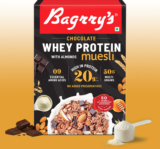 Bagrry’s Chocolate Whey Protein Muesli (with 20g+ protein per 100g) Box(500 g)