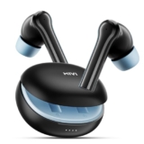 Mivi DuoPods C2 TWS [New Launch], 50 Hrs Playtime, HD Call Clarity with AI-ENC, 13mm Bass Drivers, Low Latency, BT v5.3, Type C Charging, Made in India Earbuds