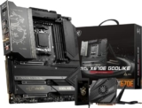 MSI MEG X670E GODLIKE Gaming Motherboard, AMD Ryzen 7000 Series, E-ATX, 4X DDR5~128GB, 2X PCIe 5.0 x16, 1x PCIe 5.0 x1, 4X M.2 Gen5, 6X SATA 6Gb/s, 2X USB 2.0, 8X USB 3.2, USB-C, Wi-Fi 6E, BT 5.2