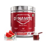 Wellversed Dynamite Pre-Workout for Men (15 servings) Pre Workout(210 g, Watermelon Ice)
