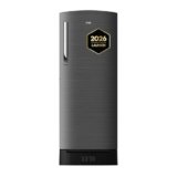 IFB 206L 5 Star Advanced Inverter Direct-Cool Single Door Refrigerator with 30 Hrs Cooling Retention, Big Vegetable Box, 4 Year Super Warranty & Base Stand (2026, IFBDC-232EYOSED, Onyx Grey)